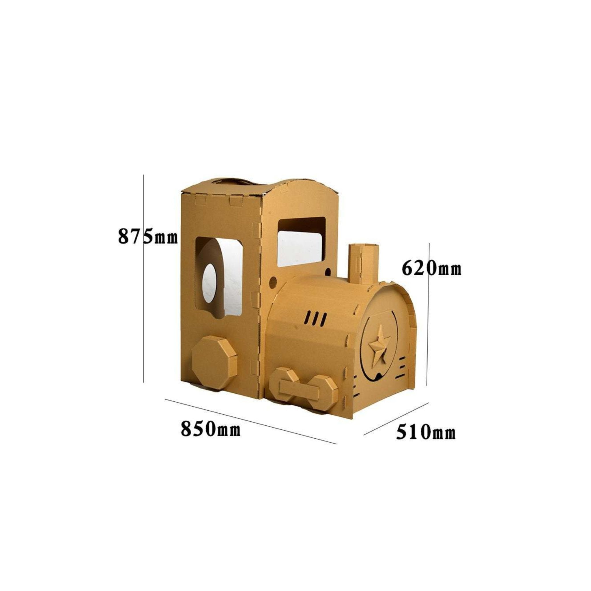 Montessori Creative Cardboard Set - DIY Figures Build and Play