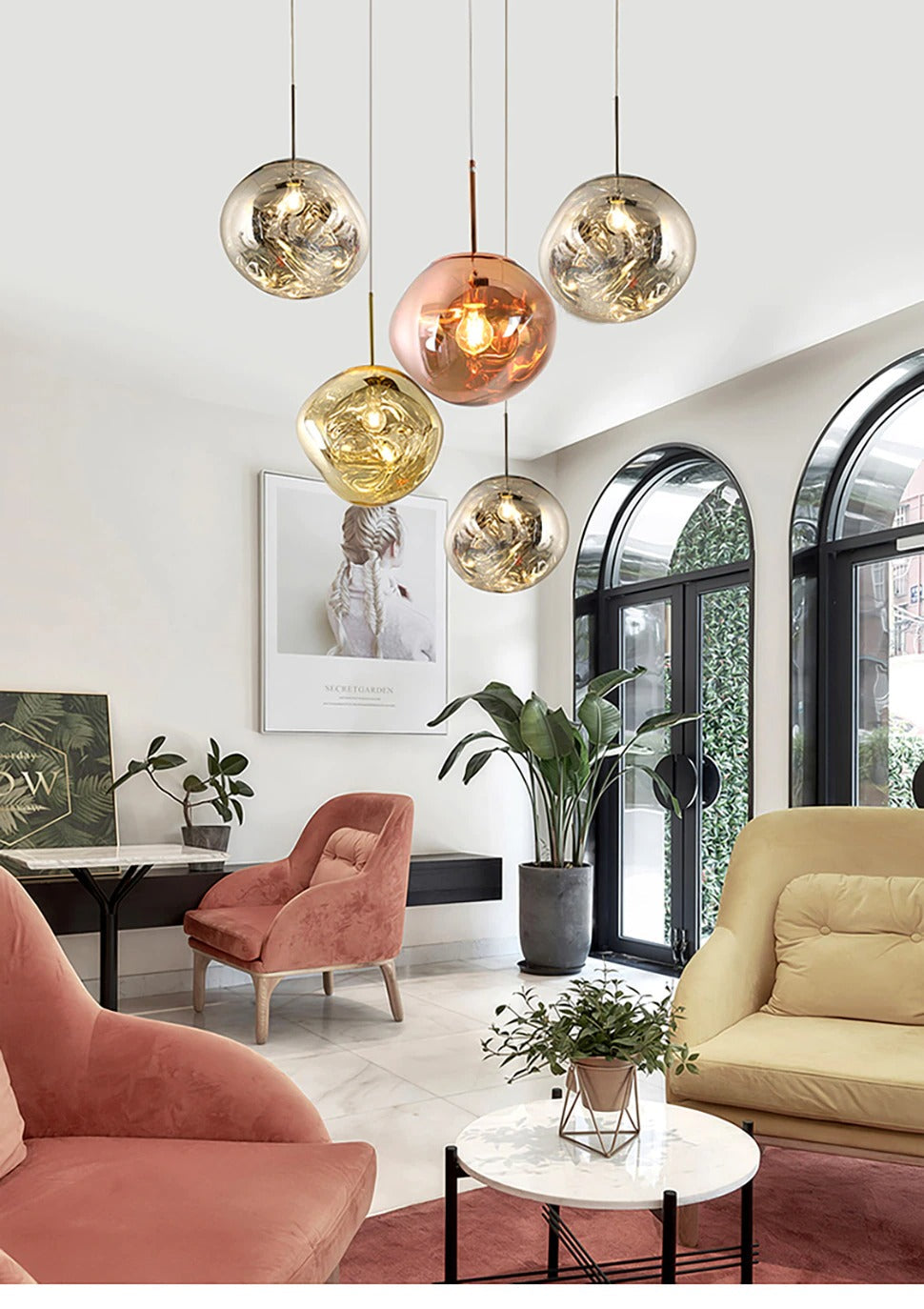ChicGlow Pendant - Luxurious LED Ceiling Light for the Home