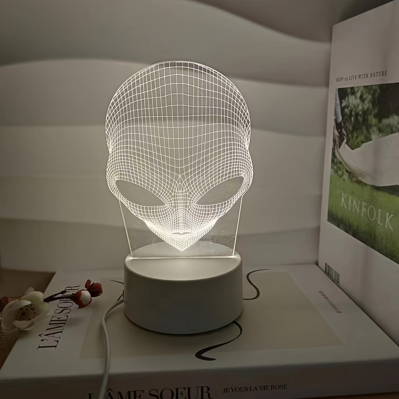 CosmicGlow Lamp - 3D Mood Lighting with Colors