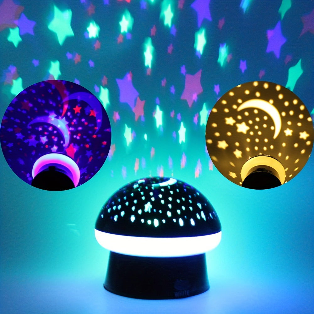 Starlight Lamp – Magic Mushroom Night Projector