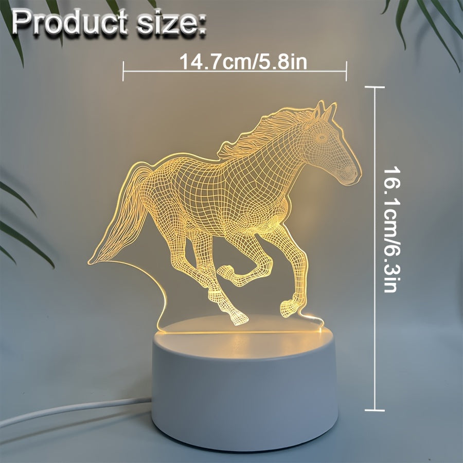 EquineGlow Light - Unique Horse LED Night Light