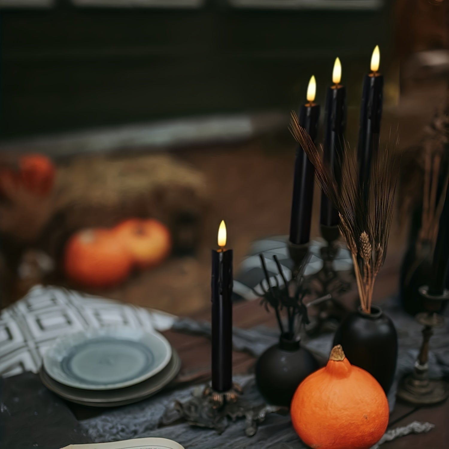 FlickerGlow - Realistic Flameless LED Lights with Remote Control