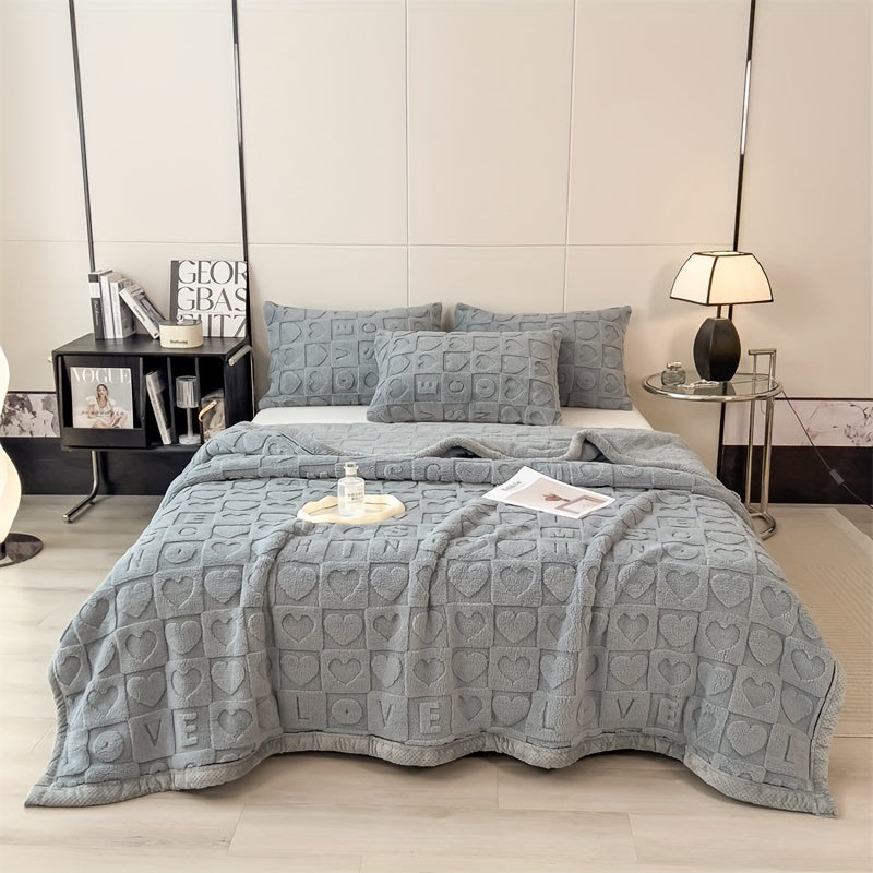 Stylish Coral Fleece Blanket for Ultimate Comfort
