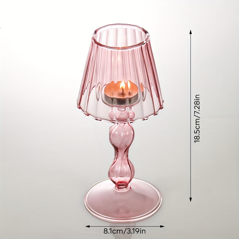 CrystalGlow – Lyxig Glastafellampa & Kandelaber