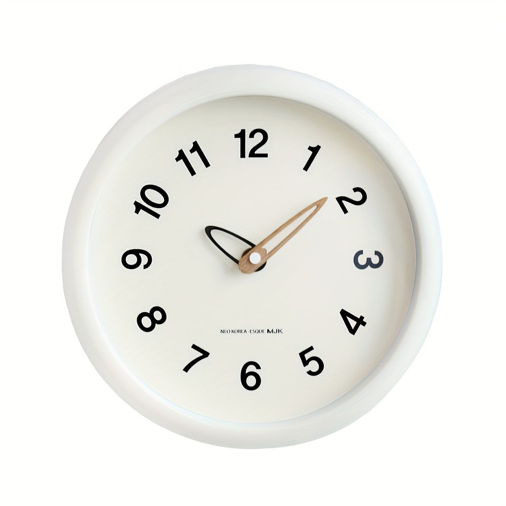 SilenceTime Clock – Elegant 10-inch Wall Clock for the Home