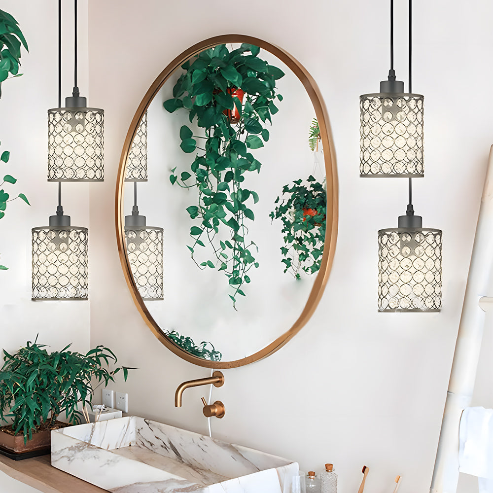 CrystalCloak - Elegant Decorative Hanging Ornaments for Luxurious Interiors