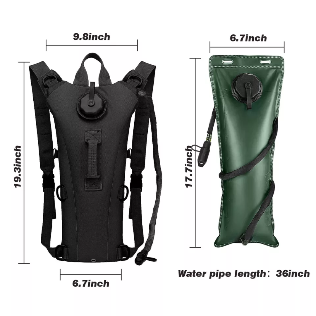 HydraPack - Stylish 3L Hydration Pack for Adventure