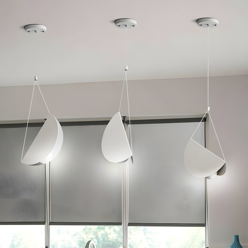PureLuxe Pendant - Sleek White Linear Ceiling Light