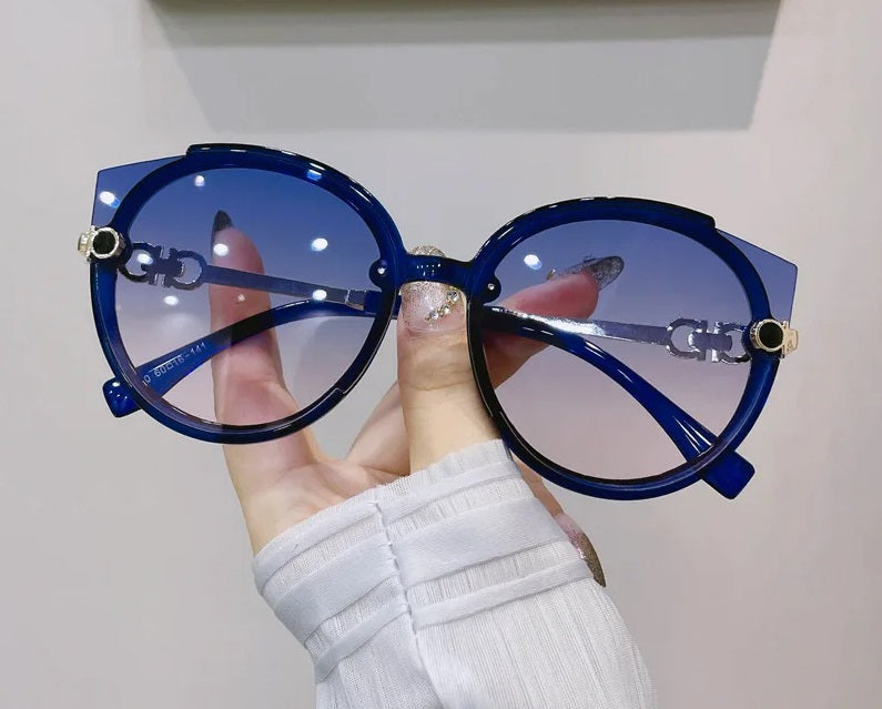 Patty Eyewear - Retro Round Sunglasses Vintage Style