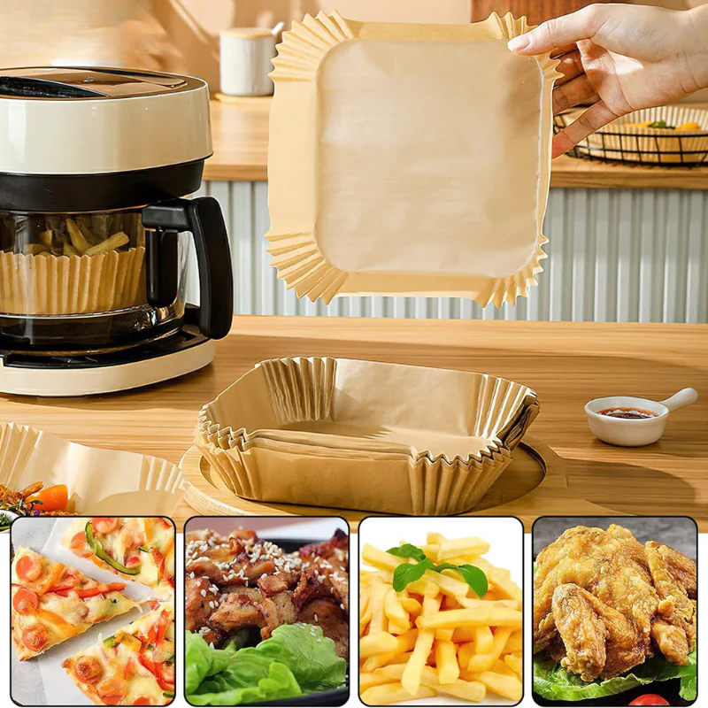 AirFryClean Paper - Innovative Non-stick Baking Paper for Airfryers