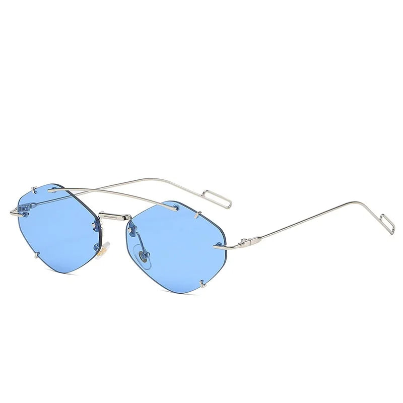Lucia Eyewear – Trendy Rimless Sunglasses