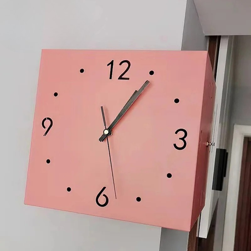DualEdge Clock - Elegant Wall Clock with Silent Mechanism
