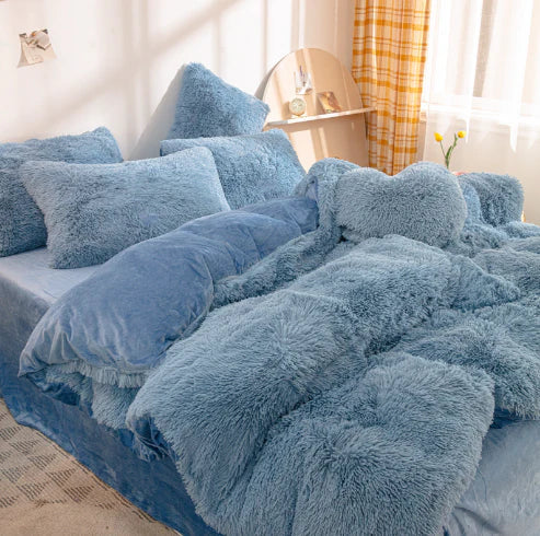 FluffCandy - Luxurious Long-Pile Duvet Cover for Winter Warmth