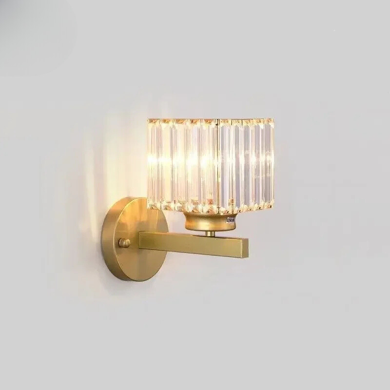 CrystalLuxe - Elegant Kristall LED Väggbelysning