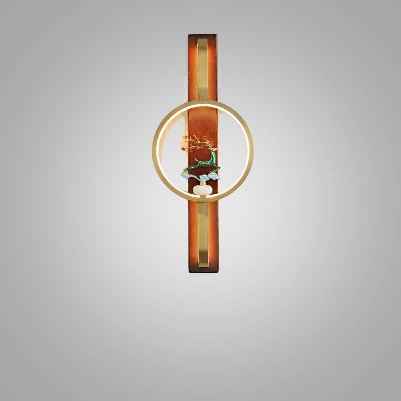 BrassGlow Wall Lamp - Elegant Brass Wall Lighting