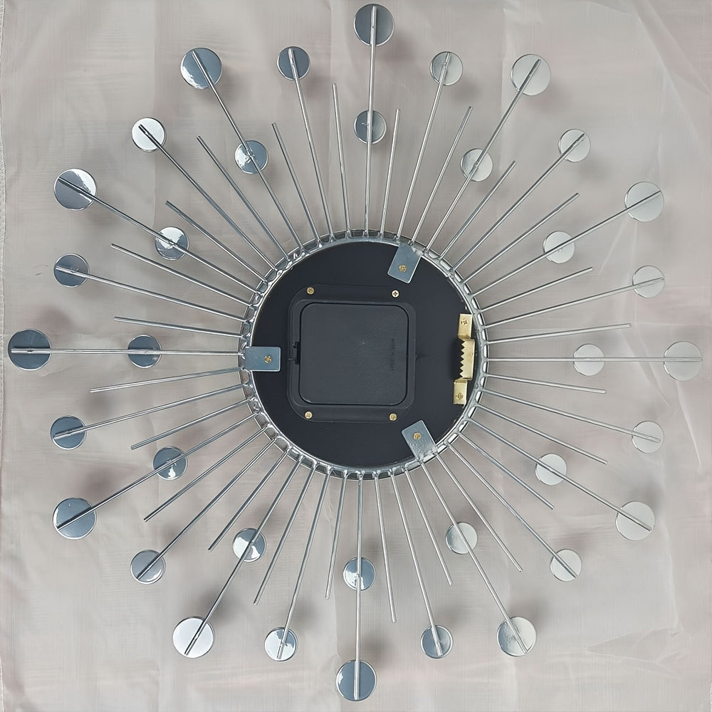 LuxeTime Clock - Elegant Wall Clock with Crystal Details