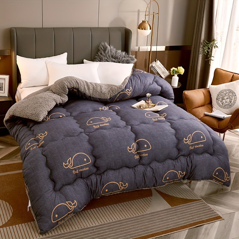 SherpaComfort – Luxurious Fleece Blanket with Cartoon Design