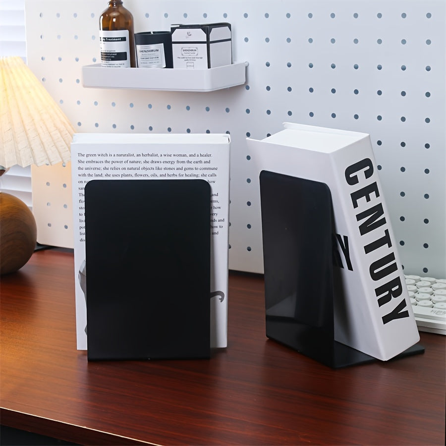 ClearStand - Elegant Clear Bookend Set of 2