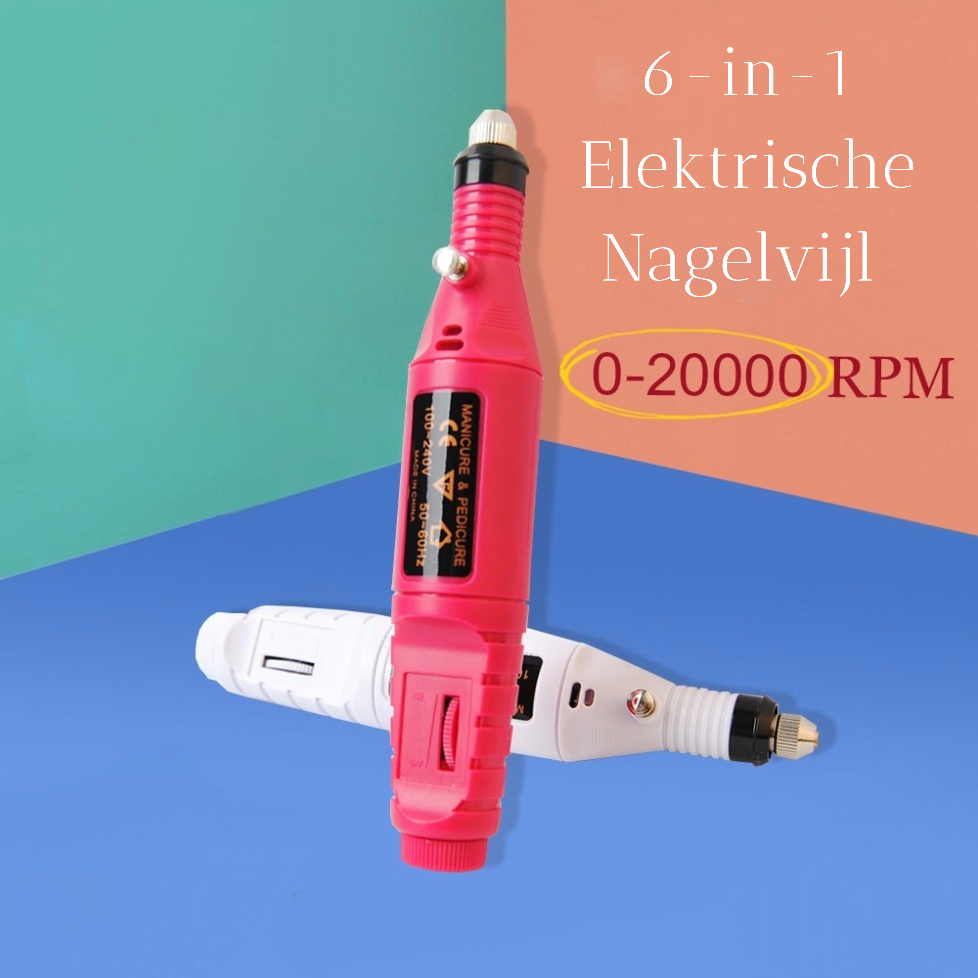 ProNail Expert - 6-in-1 Electric Manicure Set