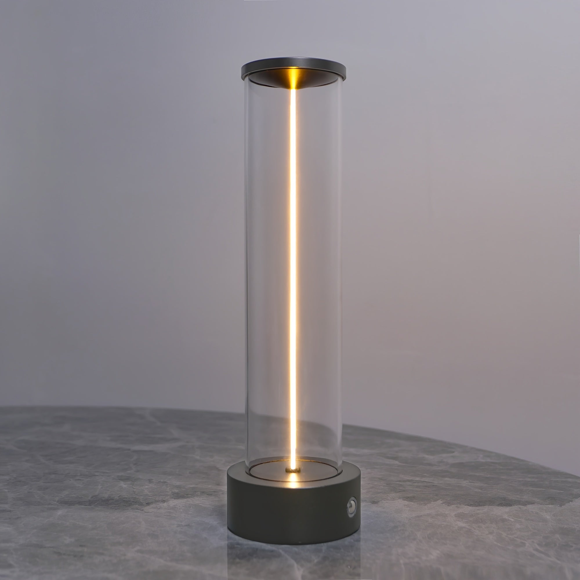 TouchGlow – Wireless LED Table Lamp with Charging Port