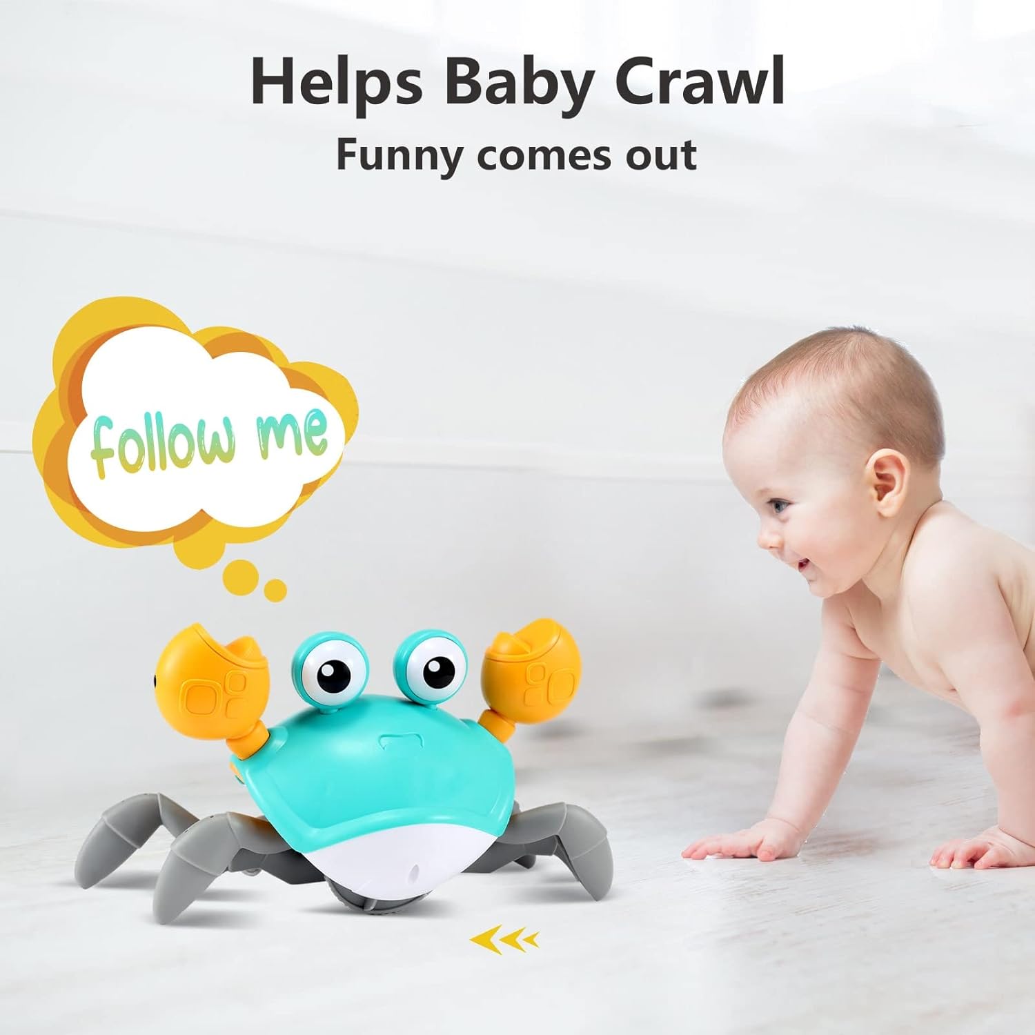 Captivating Crab Crab - Explore the World with the Captivating Crawling Playmate