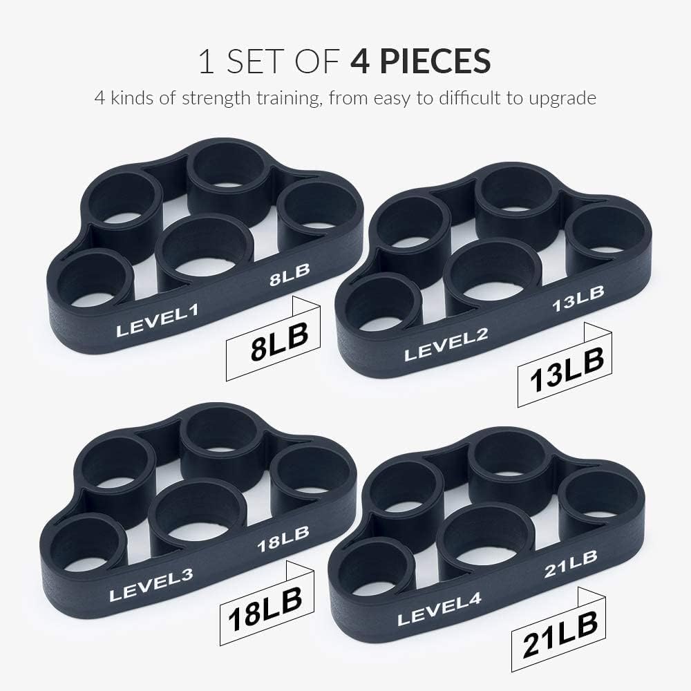PowerGrip - Set of 4 Hand Grippers