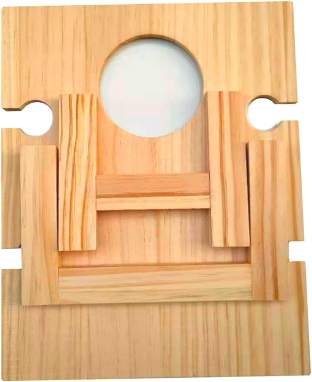 Wooden Wine Rack Table - Stylish Portable Wine Rack