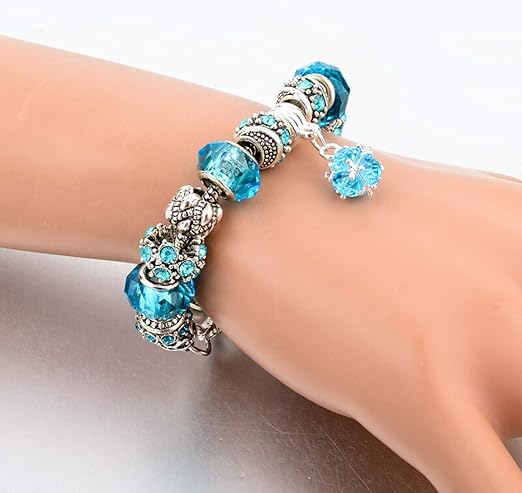 Ocean Charm Bracelet – Elegant Silver Jewelry