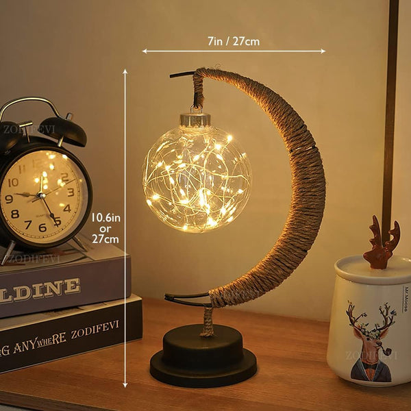 LunarGlow Table Lamp – Magical Moon Lantern for Dreamy Moods
