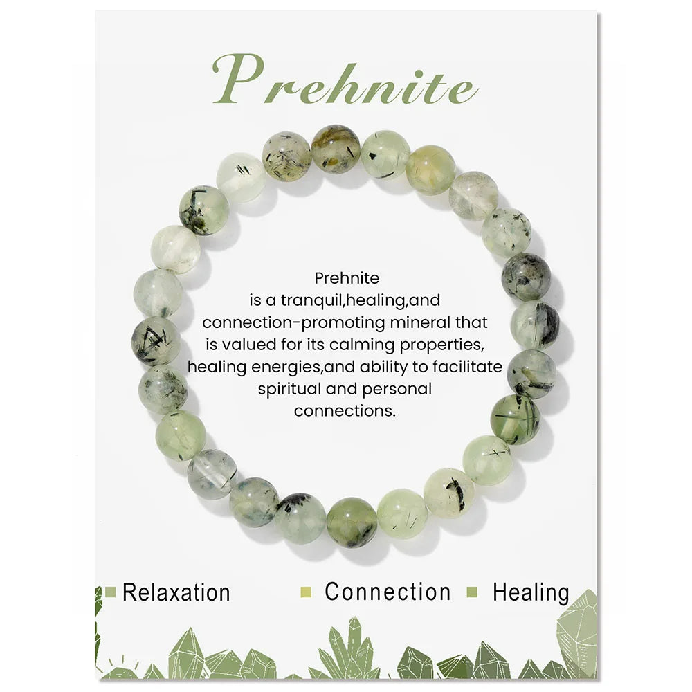 Aria: Natural Crystals Bracelet for Healing Energy