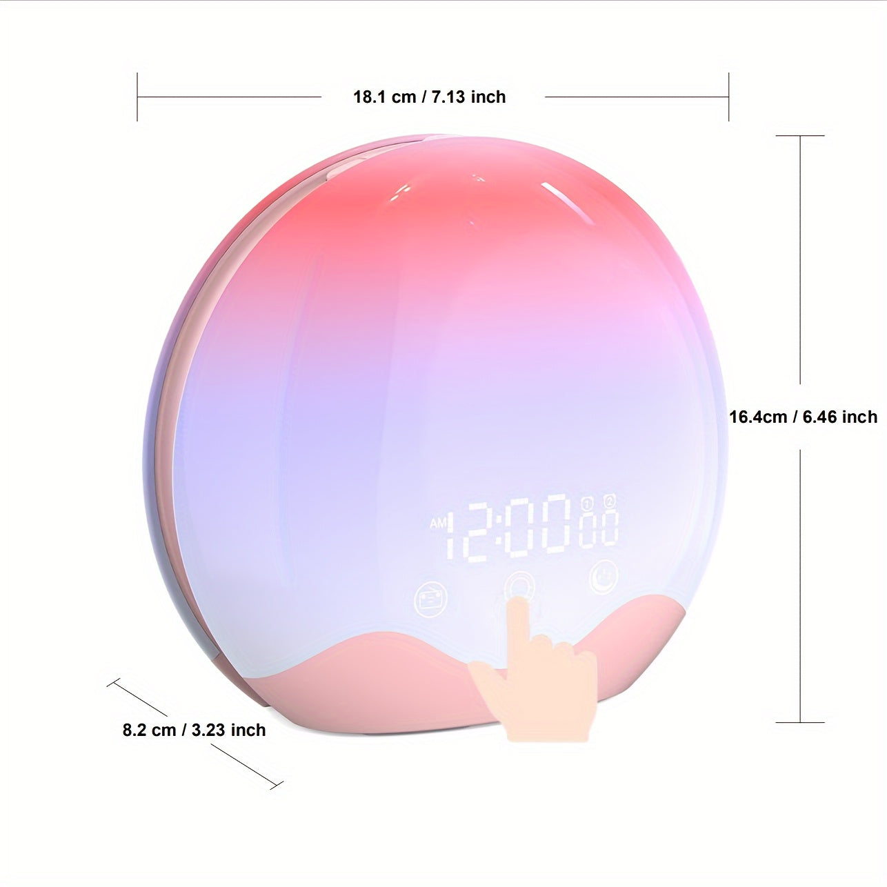 SunGlow - Sunrise Alarm Clock with Mood Lighting