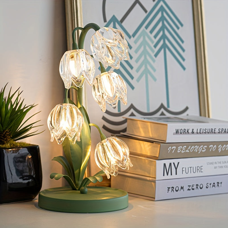 BellBloom - Stylish LED Table Lamp in Flower Shape