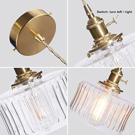CrystalGlare - Vintage Crystal ceiling lamp