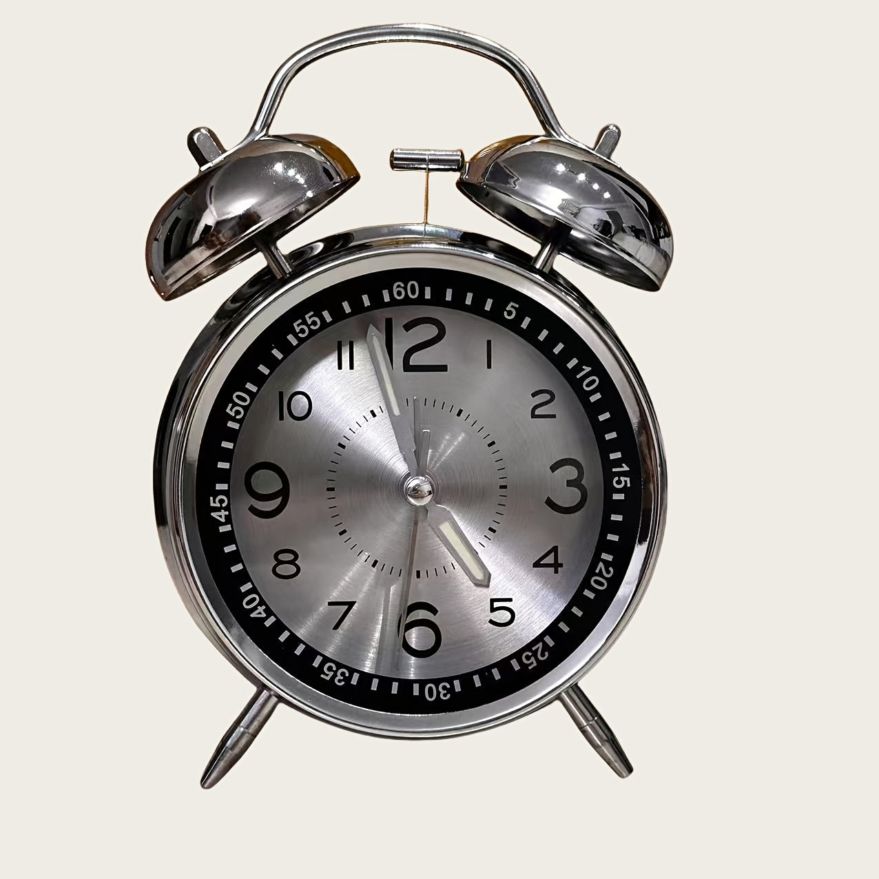 RetroBell Clock – Stylish Silent Alarm Clock with Lighting