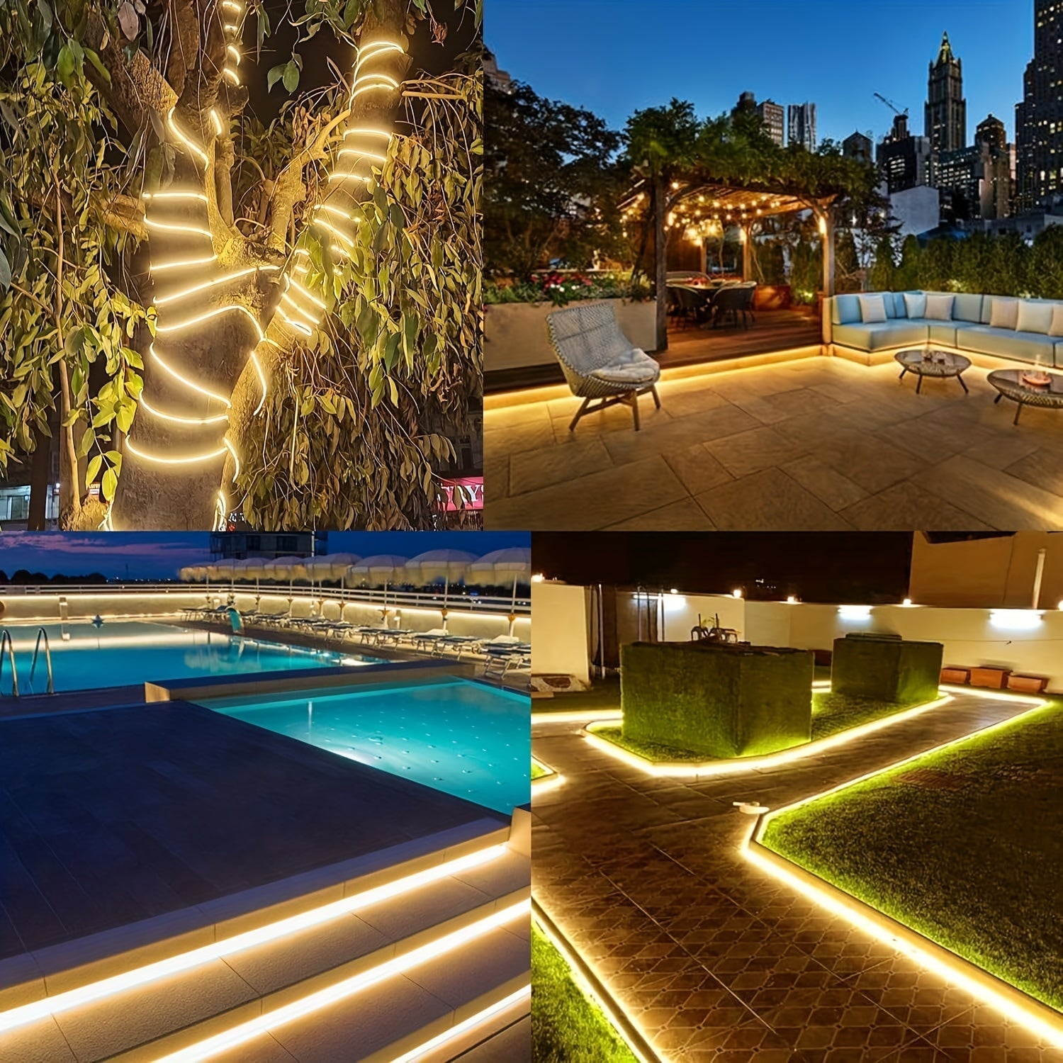 SolarFlex Light – Flexible LED strip with solar energy