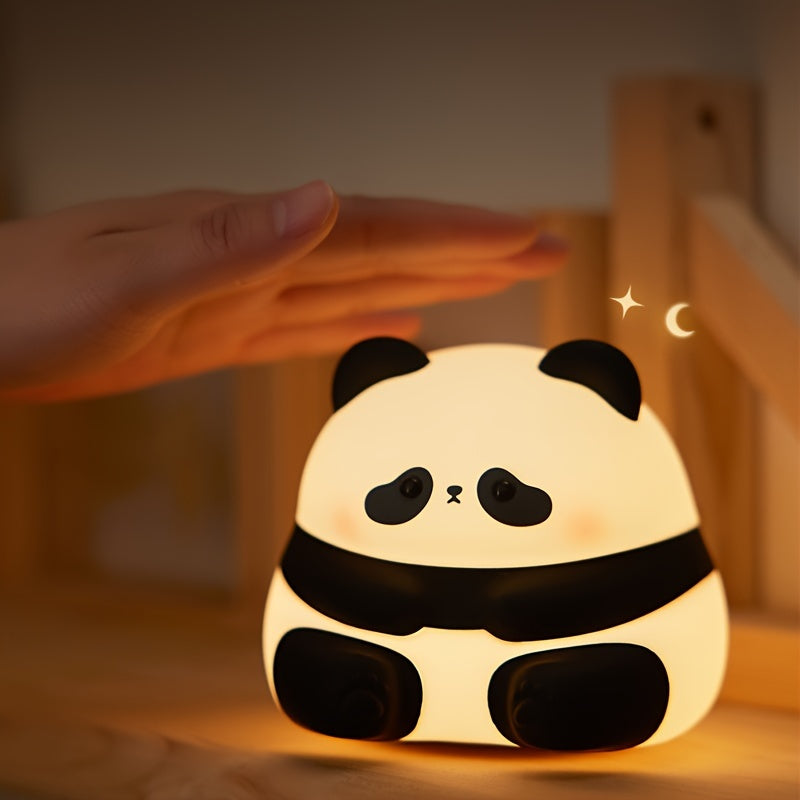 PandaGlow - Large LED Panda Night Light with Rechargeable Battery