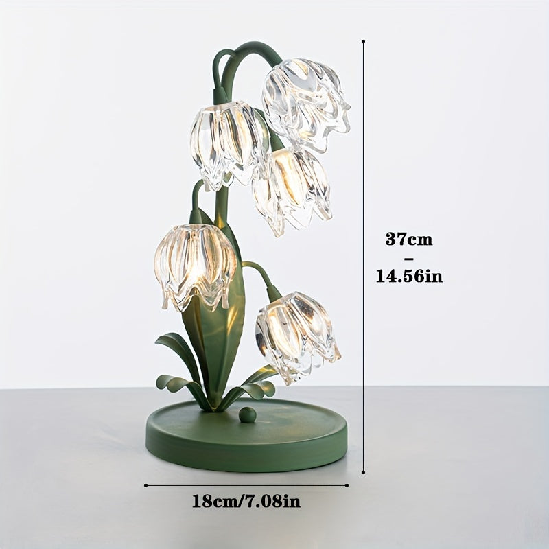 BellBloom - Stylish LED Table Lamp in Flower Shape