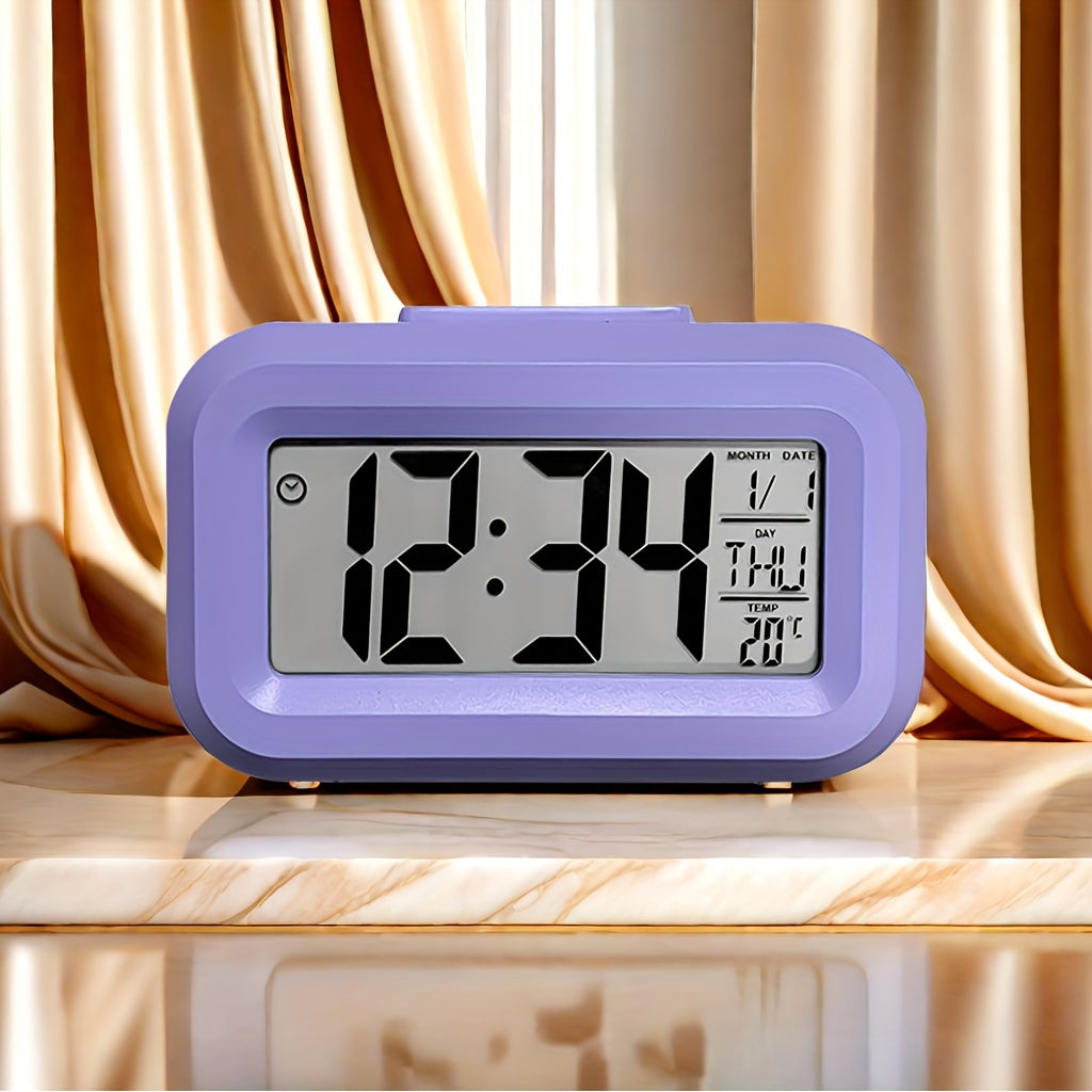 GlowClock - Stylish Digital Alarm Clock with Lighting