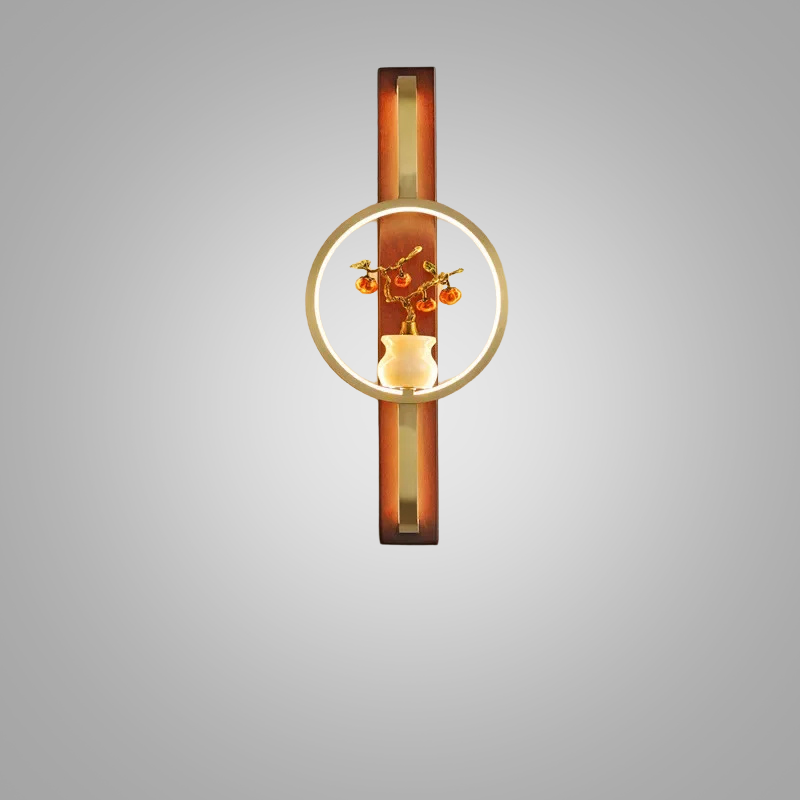 BrassGlow Wall Lamp - Elegant Brass Wall Lighting
