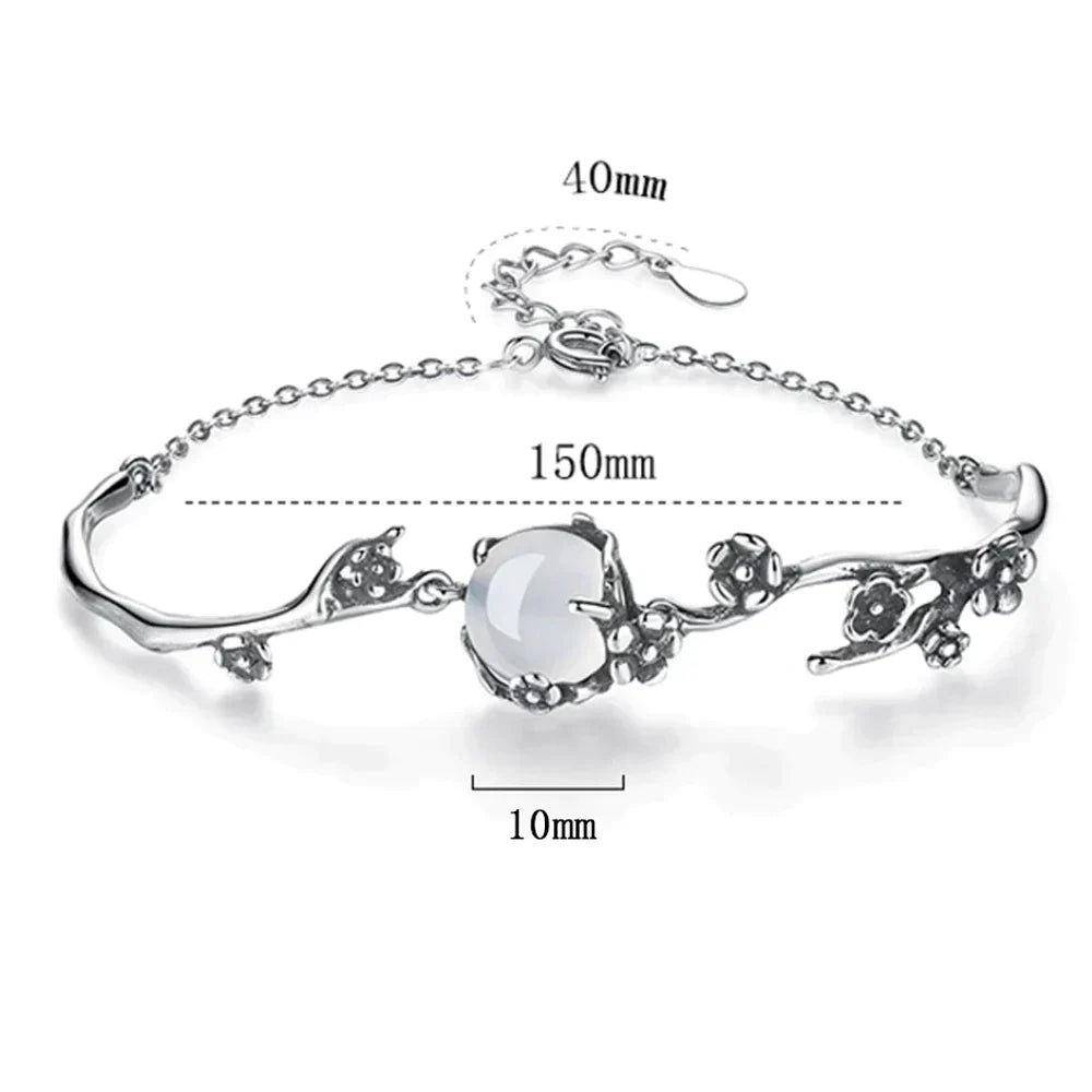 MoonGleam Bracelet - Elegant Silver Bracelet for All Occasions