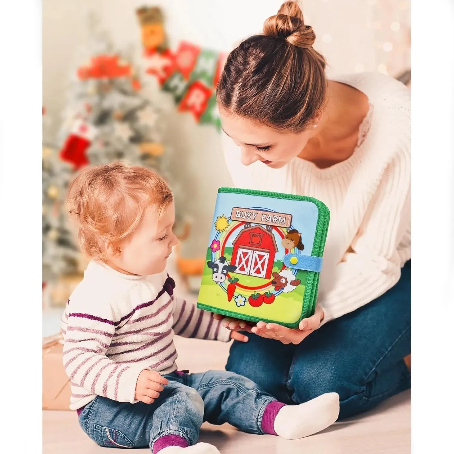 Creative Reading Book with Farm Animals - For Toddlers and Preschoolers