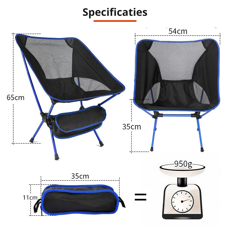 MoonFold Chair - Compact Folding Chair for Outdoor Use