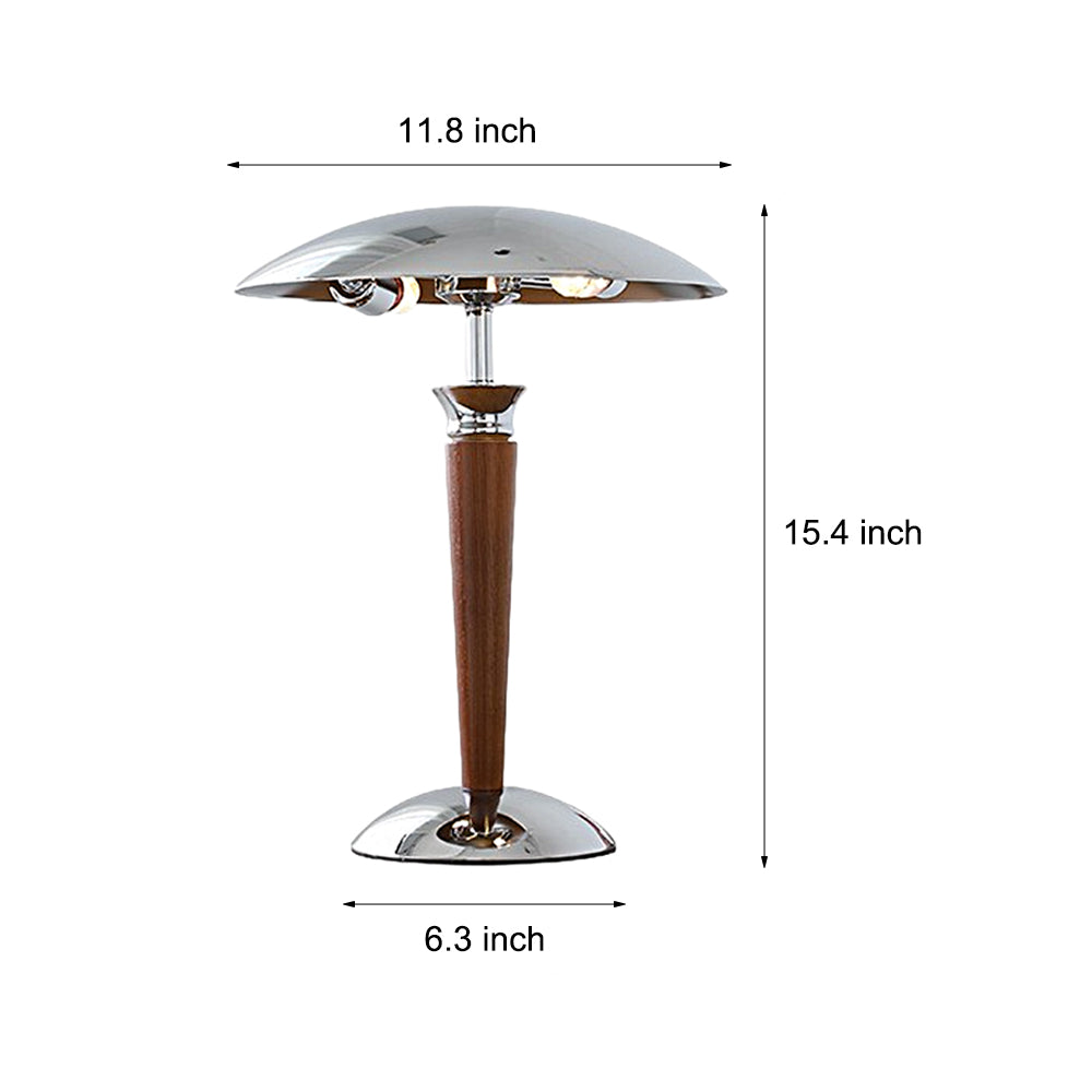 Retro Paquebot Mushroom Table Lamp - with dimmer function