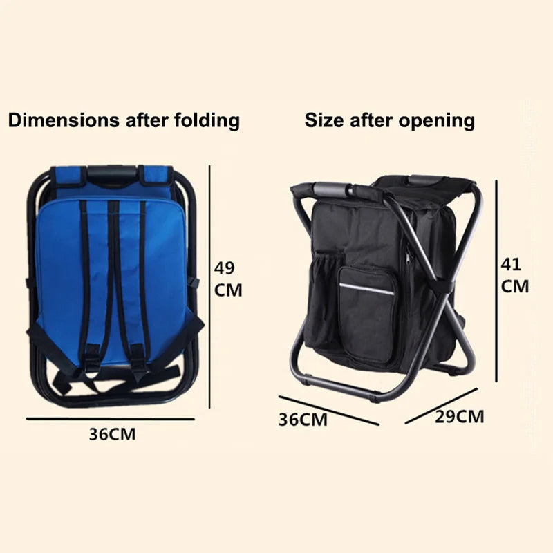 Adventure chair – Practical cooler & stool set