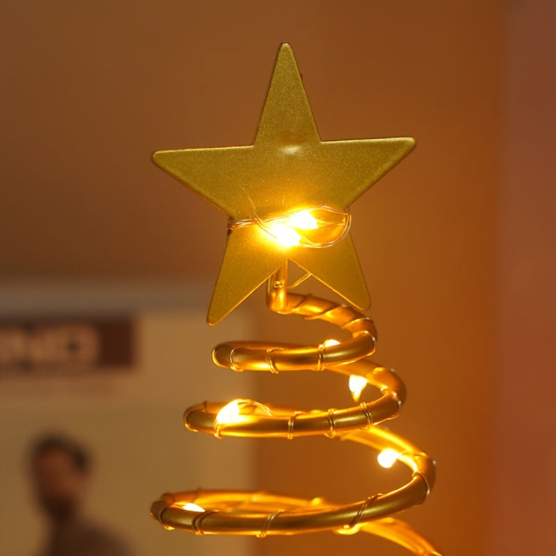 StarGlow – LED Sterboom Table Lamp in Stainless Steel