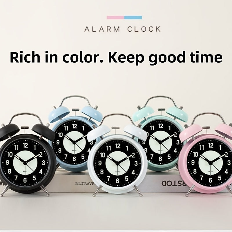 GlowClock – Modern Silent Illuminated Metal Alarm Clock