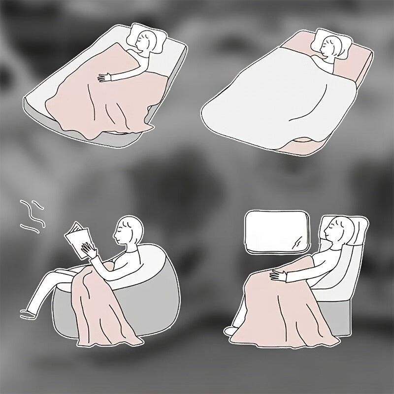 CozyCartoon Fleece Blanket - Soft and Happy