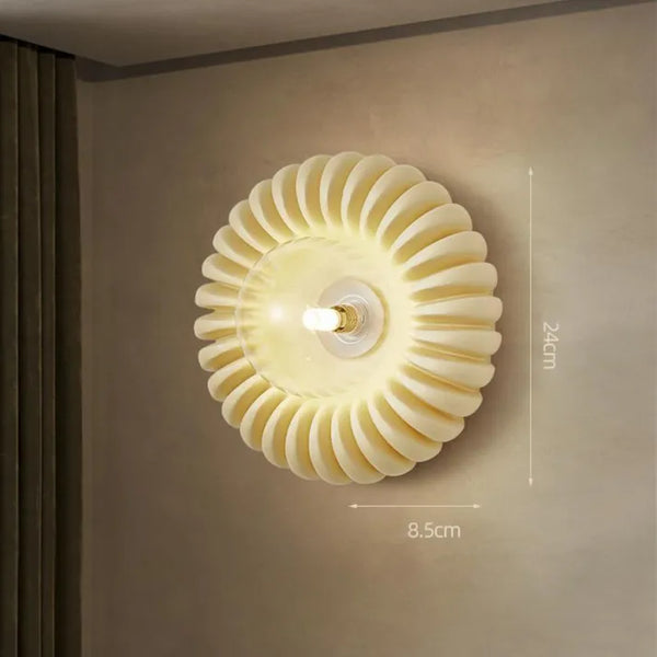ArtisanGlow Warm White - Elegant Resin Heat Lamp for Bedroom