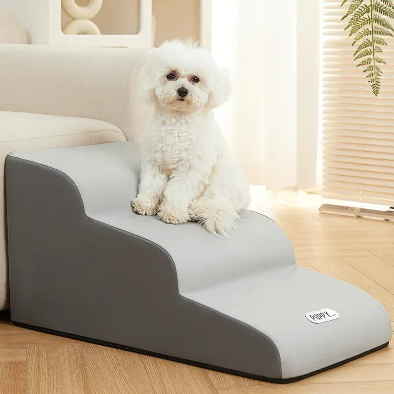 PawAscend – Luxury Pet Ladder with Anti-Slip