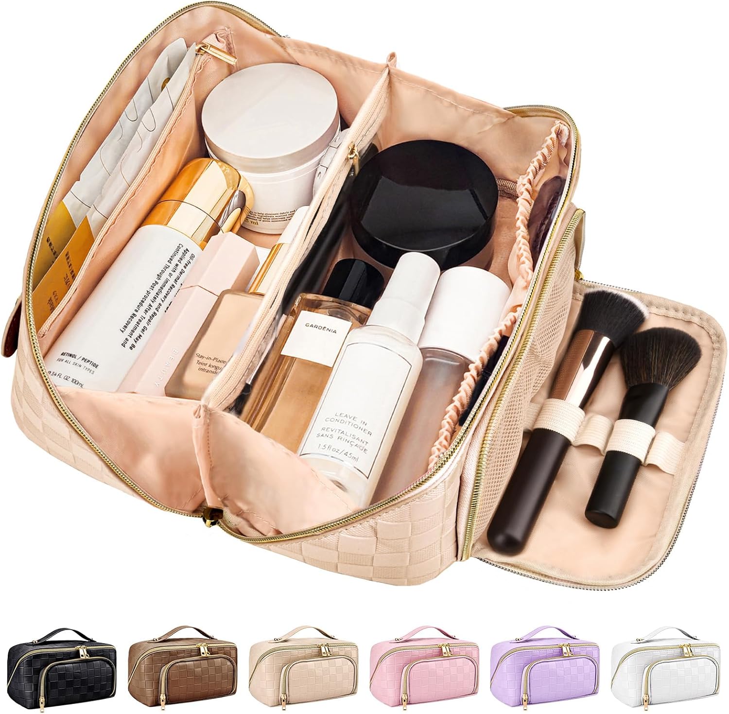 GlamBag - Waterproof makeup bag with large capacity